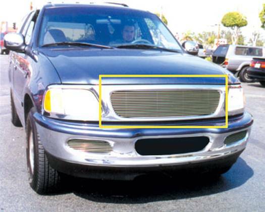 T-Rex Grilles - 1 Pc Horizontal Aluminum Billet Grille Insert - 20560