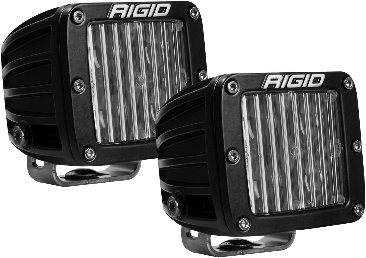 RIGID D-Series DOT/SAE J583 White LED Fog Light, Surface Mount, Pair
