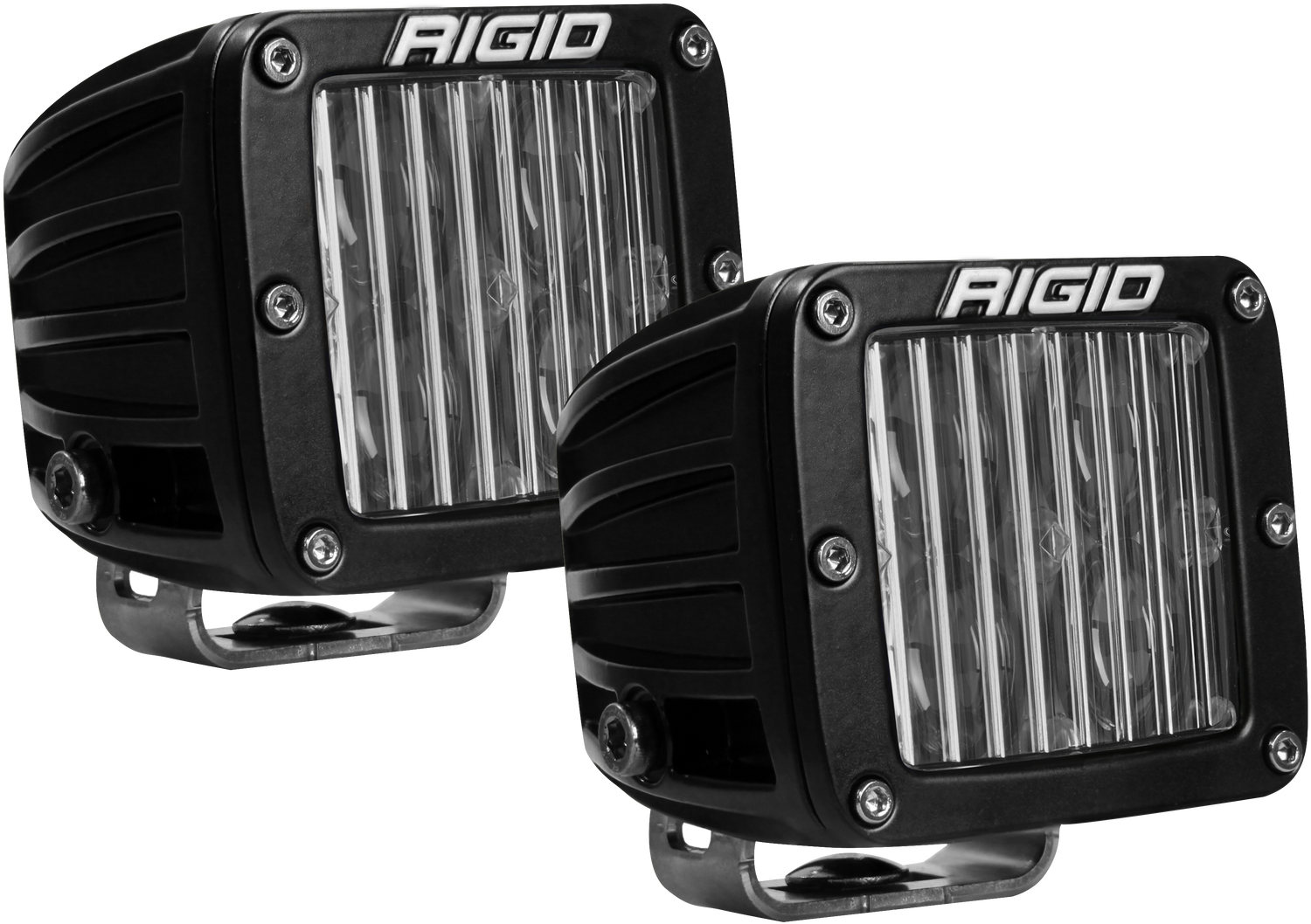 RIGID D-Series DOT/SAE J583 White LED Fog Light, Surface Mount, Pair