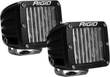 RIGID D-Series DOT/SAE J583 White LED Fog Light, Surface Mount, Pair