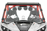 Rough Country - LED Light - Front Mount - 40" Black Single Row - Can-Am Commander 1000 Maverick - 97040