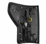 AlphaRex 670052 Prismatic LED Taillights Black Red