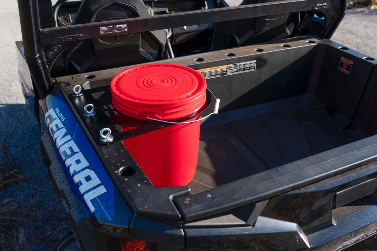 Rough Country 5 Gallon Bucket Holder - Polaris Ranger XP 1000 Ranger XP 1000 Crew (17-22) - 93028