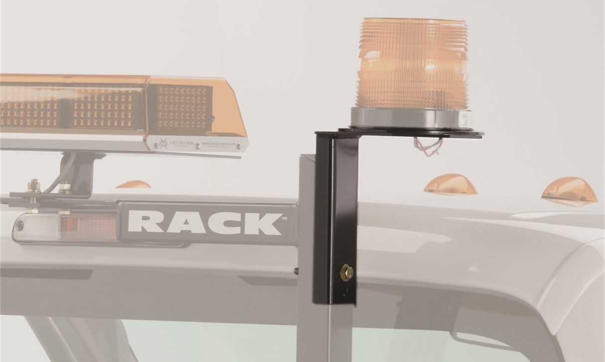 Backrack BRK81003 Utility Light Bracket; Universal; 6.5 In. Base, Passenger Side