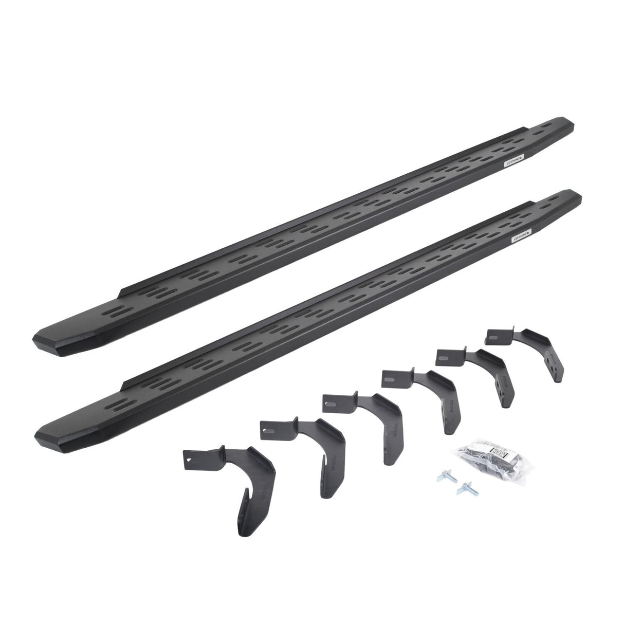 Go Rhino 69634680PC - RB30 Running Boards with Mounting Bracket Kit - Textured Black