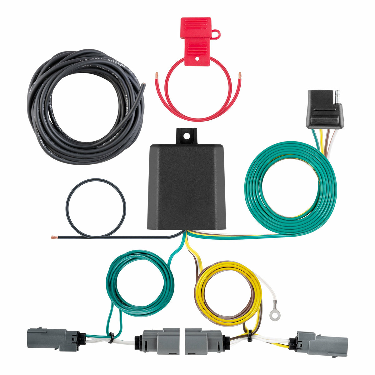 Curt - Custom Wiring Harness, 4-Way Flat Output, Select Ford F-150 - 56465