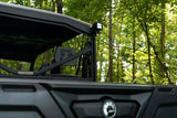 Rough Country - LED Light - Cab Mount - 2" Black Pair - Flood - Can-Am Defender HD 5 HD 8 HD 9 HD 10 - 71011