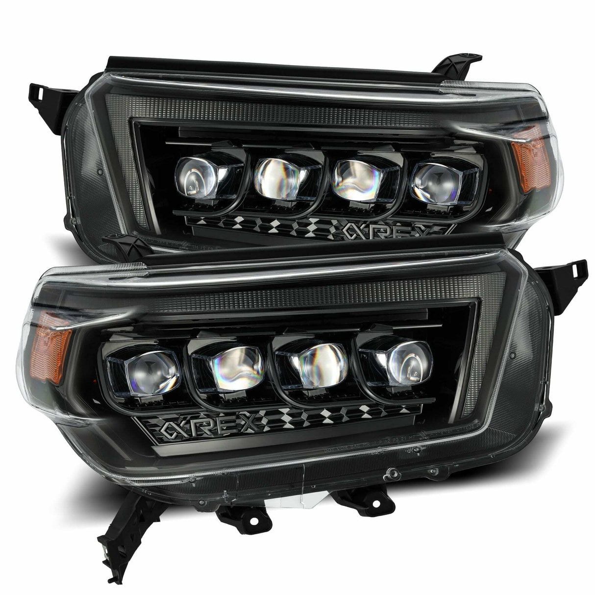 AlphaRex 880758 LED Projector Headlights in Alpha-Black