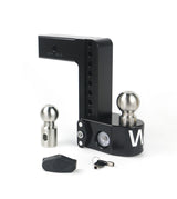 Weigh Safe 8" Drop Hitch with 2.5" Shank - WS8-2.5-CER-BLA