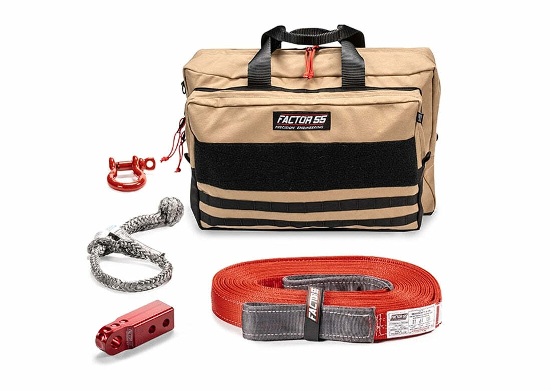 Factor55 - Vehicle Recovery Kit, Owyhee – Large - Blue - 00485-02-LARGE