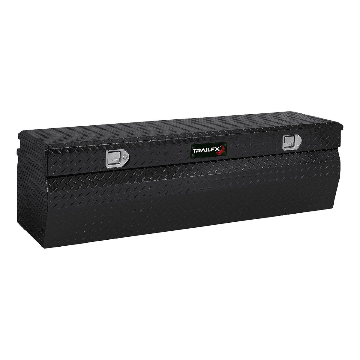 TrailFx - 60 Inch Aluminum Wedged Truck Chest- Gloss Black (150602)