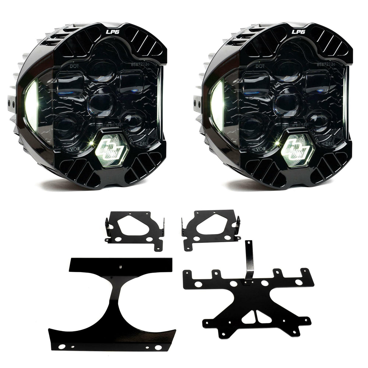 Baja Designs - 44-8112 DOT LP6 LED Headlight Kit