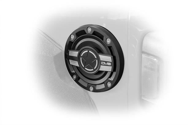 DV8 Offroad - Jeep JL Fuel Door - D-JL-190004-MIL