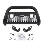 Go Rhino 55142LT -  RC2 LR Bull Bar with Mounting Brackets & Two 3" Cube Lights - Textured Black