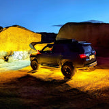 KC HiLiTES 6332 KC Two-Light Add-On Cyclone V2 Kit - Amber - 2.5 Meters Long