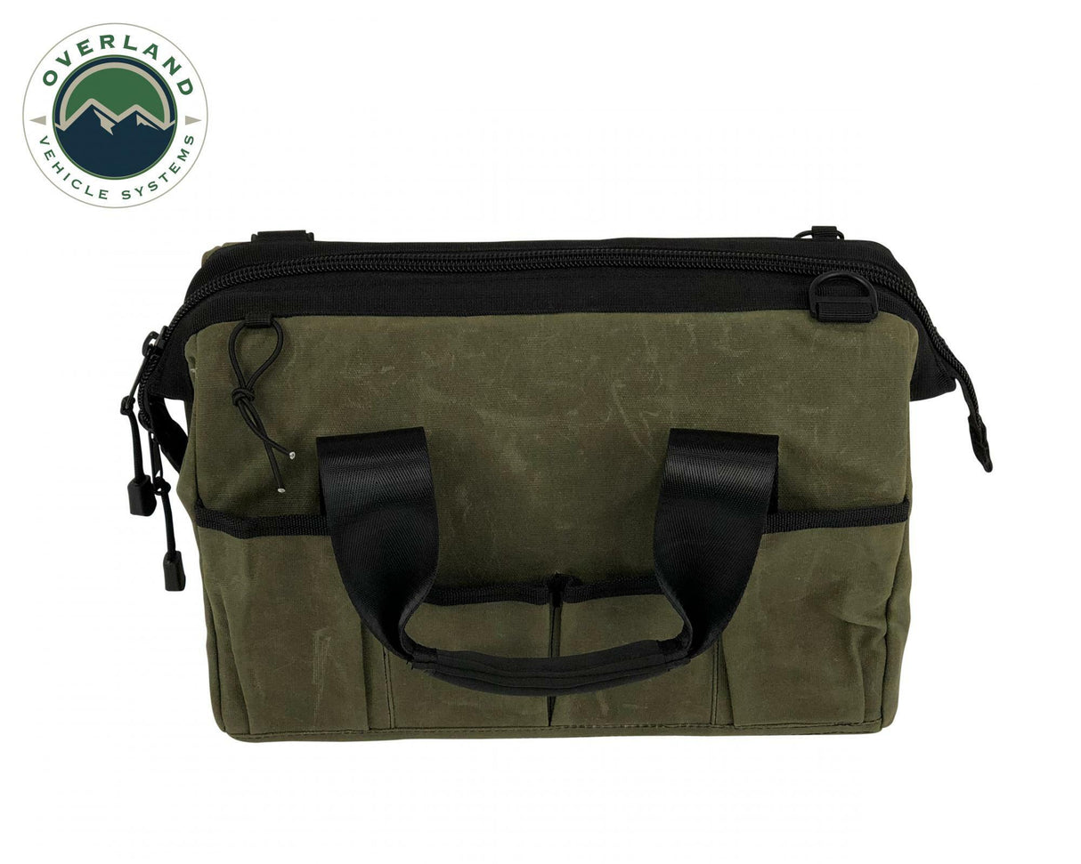 Overland Vehicle Systems - All Purpose Tool Storage Bag - #16 Waxed Canvas - 21119941