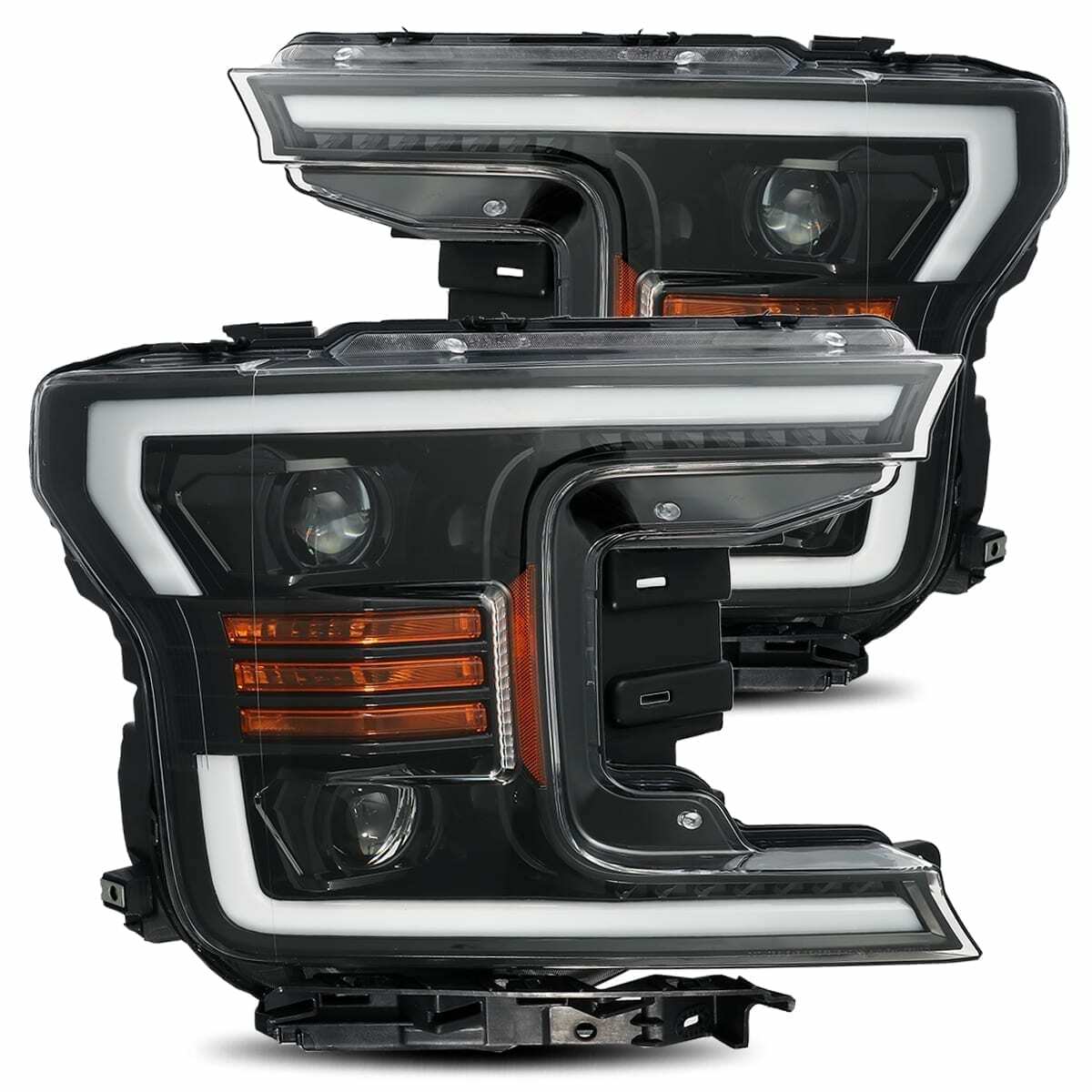 AlphaRex 880174 Projector Headlights Jet Black