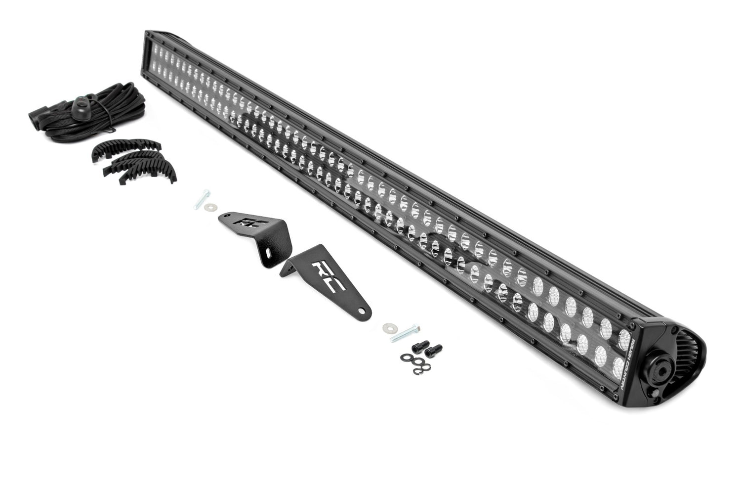 Rough Country - LED Light - Rear Mount - 50" Black Pair - Polaris Ranger XP 1000 NorthStar Edition - 93124