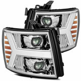 AlphaRex 880222 Projector Headlights Chrome