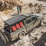 CBI - 3rd Gen Toyota Tundra Non-hybrid Rear Overland Skid Plates 2022 - Steel - Bare-metal - 300-000-012-025