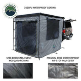 Overland Vehicle Systems - HD Nomadic 2.0 Awning Room Enclosure, Grey Body, Green Trim (4 Walls and Floor) - 18089920