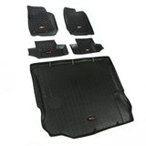 Rugged Ridge - Floor Liners, Kit, Black, 2-Door; 11-16 Jeep Wrangler JK - 12988.03
