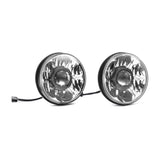 KC Hilites - 7 inch Gravity LED Pro - 2-Headlights - 40W Driving Beam - for 18-23 Jeep JL / JT w/ Halogen Headlights - 42342