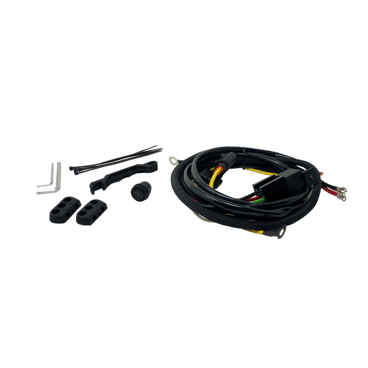 KC HiLiTES 6323 KC FLEX ERA LED Light Bar Wire Harness, Switch, Relay