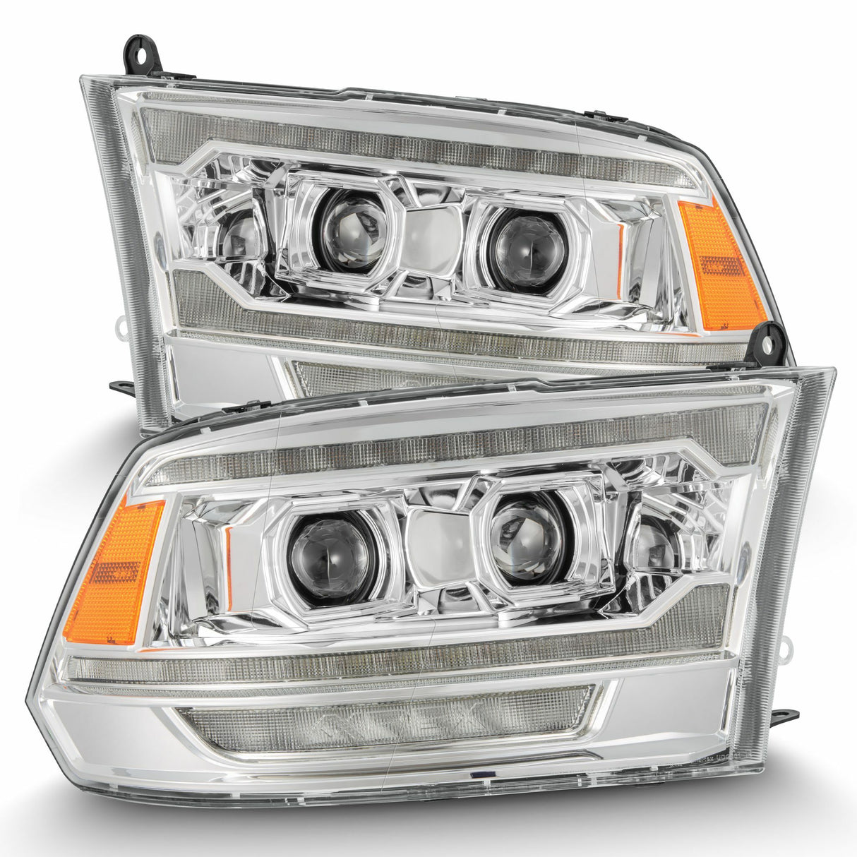 AlphaRex 880559 Projector Headlights Chrome