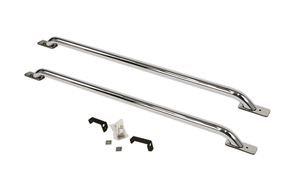 Go Rhino 8075C - Stake Pocket Bed Rail - Chrome