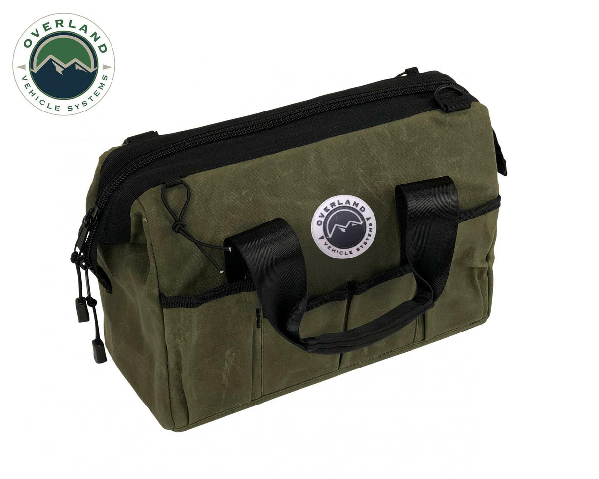 Overland Vehicle Systems - All Purpose Tool Storage Bag - #16 Waxed Canvas - 21119941