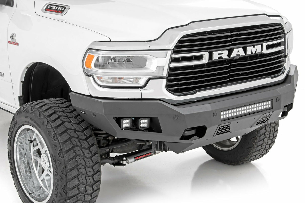 Rough Country - Front Bumper - Ram 2500 2WD 4WD (2019-2023) - 10806A