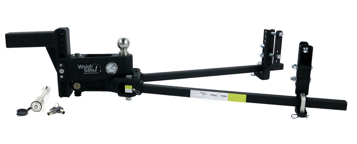 Weigh Safe - Weight Distribution System with Tongue Weight Gauges - WSWD8-2.5-KA