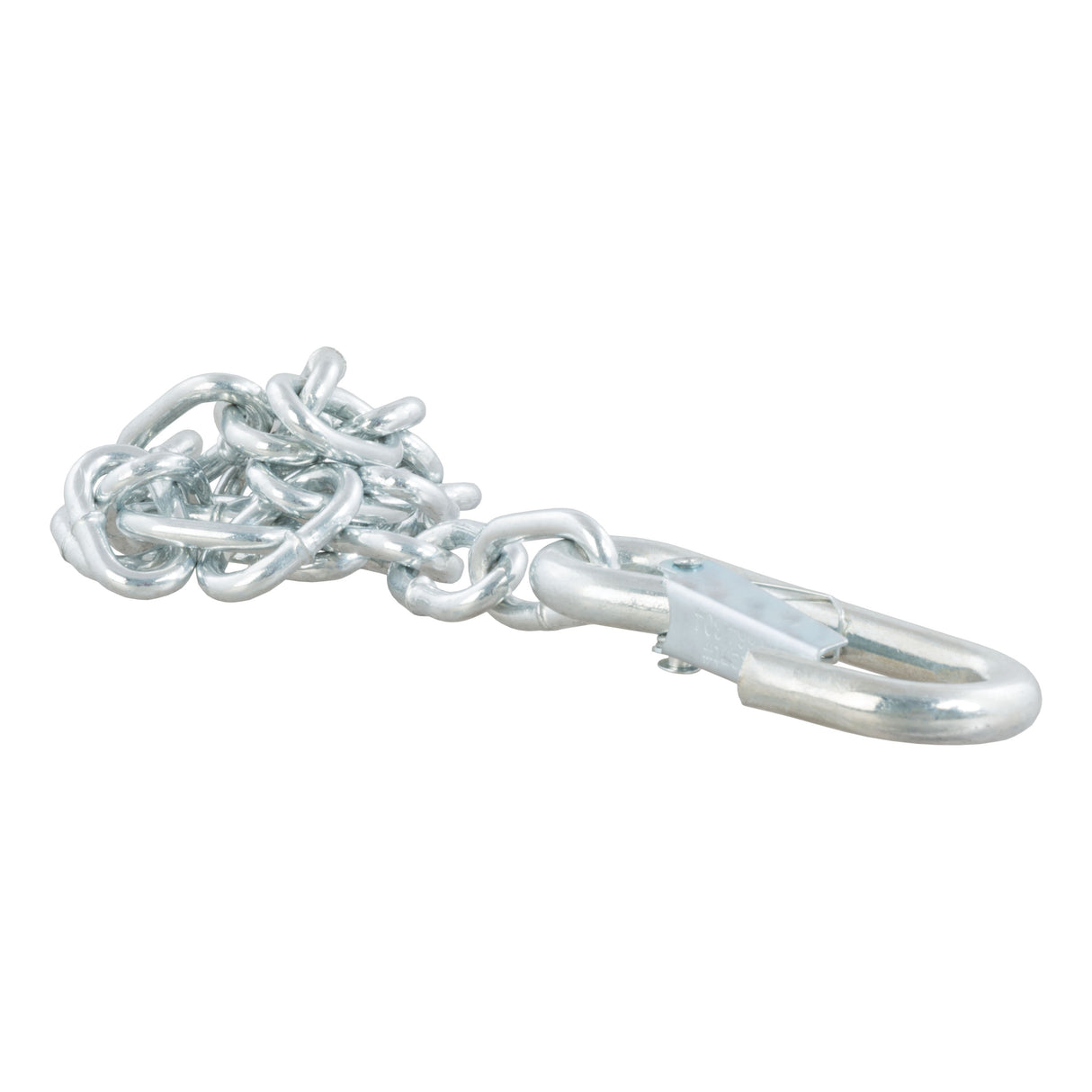 Curt - 27" Safety Chain with 1 Snap Hook (2,000 lbs, Clear Zinc) - 80312