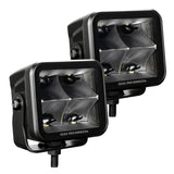 Go Rhino 750400321SCS Blackout Series - CUBEIT 3x3 LED Cube Spot Lights, Pair