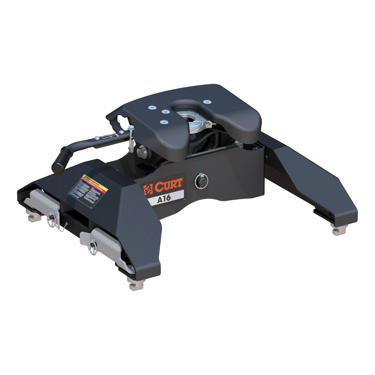 Curt - A16 5th Wheel Hitch, Select Silverado, Sierra 2500, 3500 HD, 8' Bed Puck System - 16063