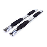 TrailFx - 6" Oval Straight Step Bar For Ram 1500 Crew- Stainless (A8249S)