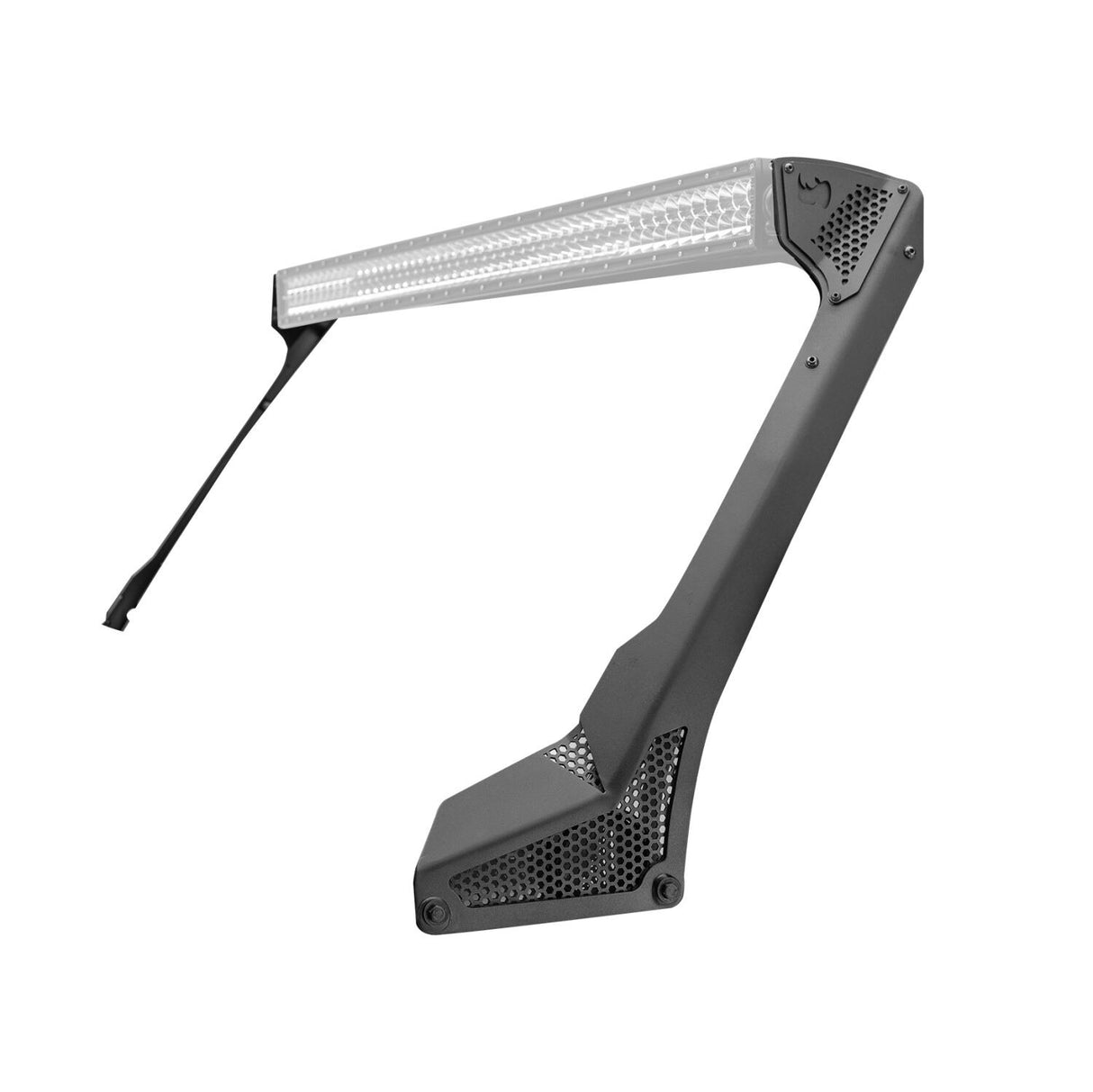 Go Rhino 730500T - XE Windshield Light Bar Mount - Textured Black