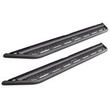 Go Rhino - D64432T - Dominator Xtreme D6 Side Steps with Rocker Panel Mounting Kit - Double Cab Only - Textured Black