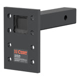 Curt - Adjustable Pintle Mount (2" Shank, 10,000 lbs., 7" High, 8" Long) - 48324