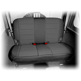 Rugged Ridge - Neoprene Rear Seat Cover, Black; 07-16 Jeep Wrangler JK - 13265.01