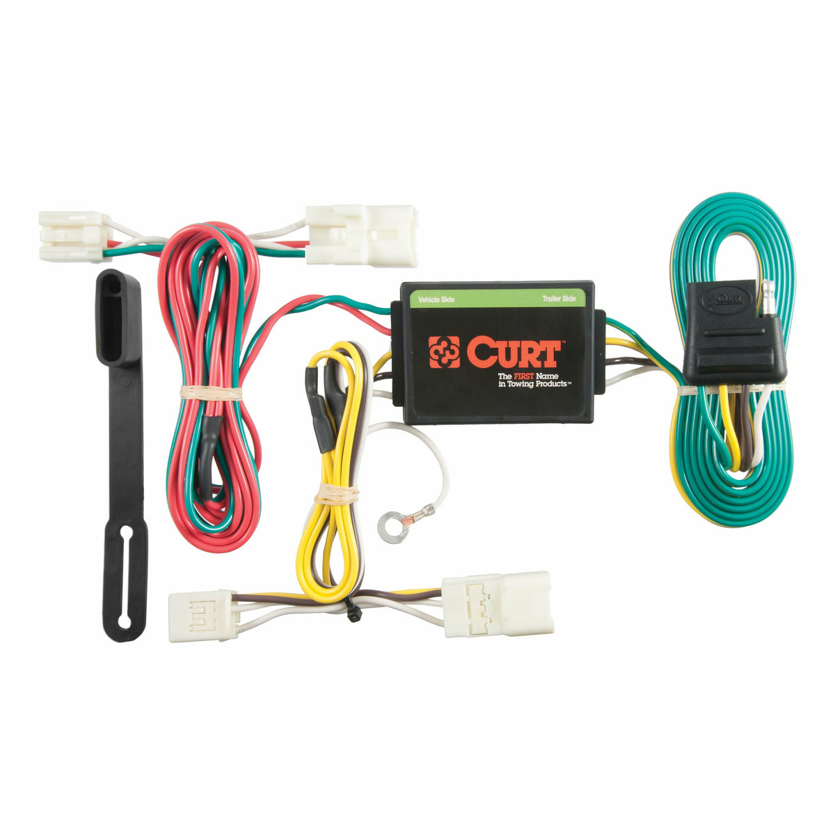 Curt - Custom Wiring Harness, 4-Way Flat Output, Select Hyundai Elantra - 56126
