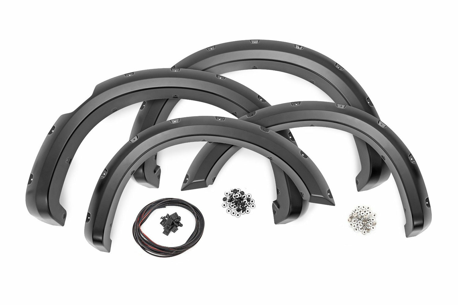 Rough Country F-N101705A-K23 Traditional Pocket Fender Flares - F-N101705A-K23