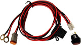 RIGID Industries - 40199 Wire Harness, Fits 4-6 Inch E-Series, 6-10Inch SR-Series, Single Unit Pods