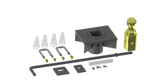 B&W - B&W Trailer Hitches GNRK1500 Turnoverball One-Piece Kit For Flatbeds
