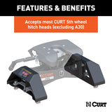 Curt - Puck System 5th Wheel Legs, Select Silverado, Sierra 2500, 3500 HD, 8' Bed, 25K - 16029