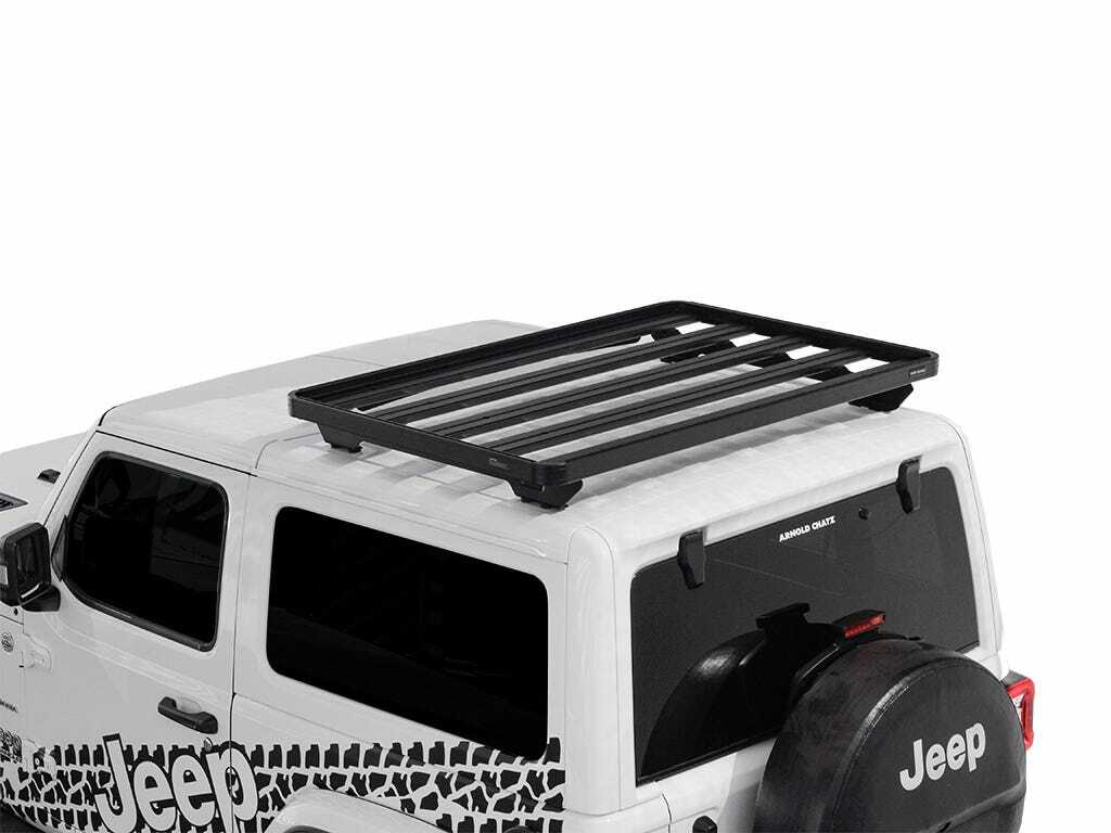 Front Runner - Jeep Wrangler JL 2 Door (2018-Current) Extreme 1/2 Roof Rack Kit - KRJW006T