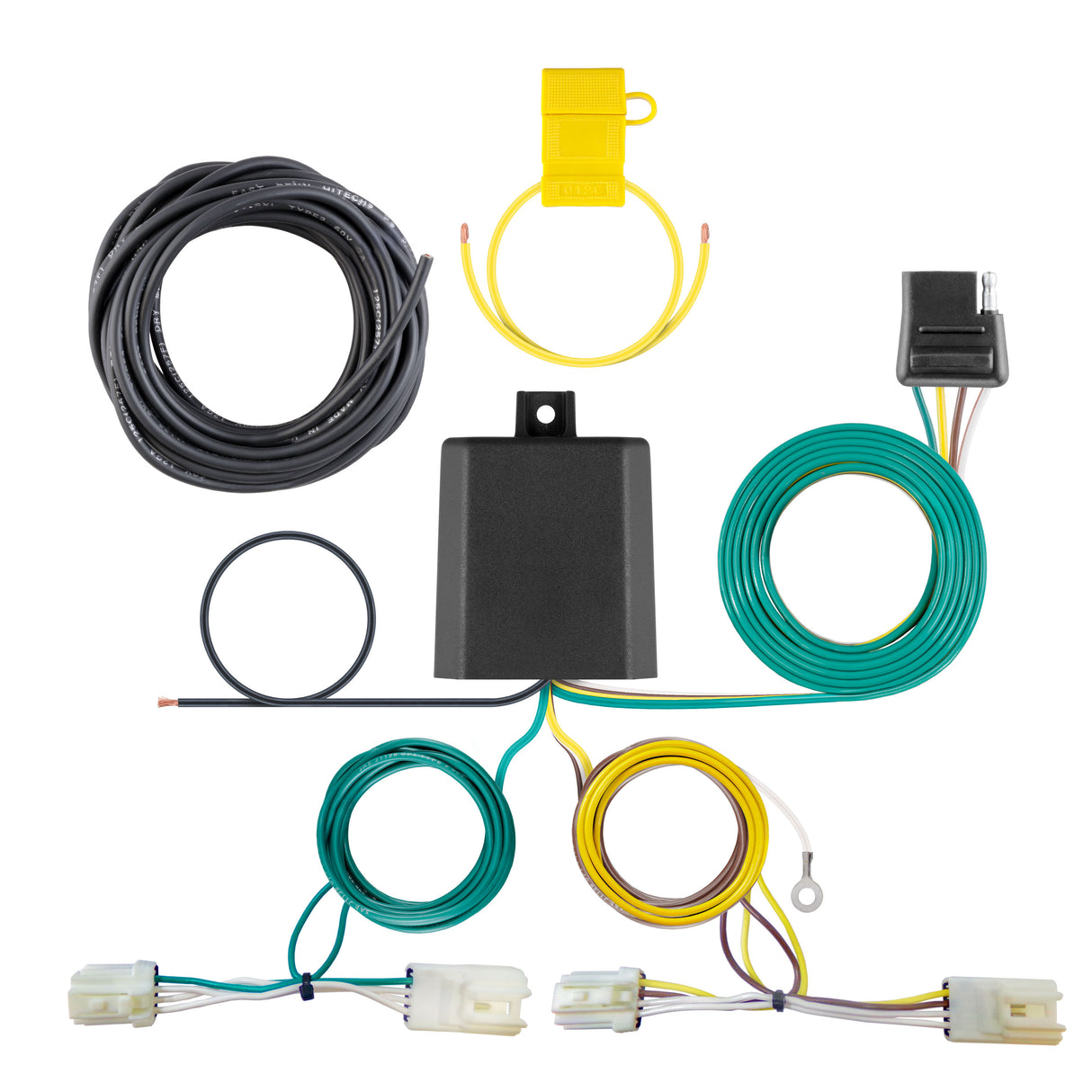 Curt - Custom Wiring Harness, 4-Way Flat Output, Select Nissan Murano - 56425