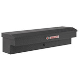 Weather Guard - Model 174-52-04 56in Lo-Side Box, Aluminum, Textured Matte Black, 4.0 cu ft - 174-52-04