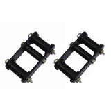 HD Front Leaf Spring Shackles; 87-95 Jeep Wrangler YJ